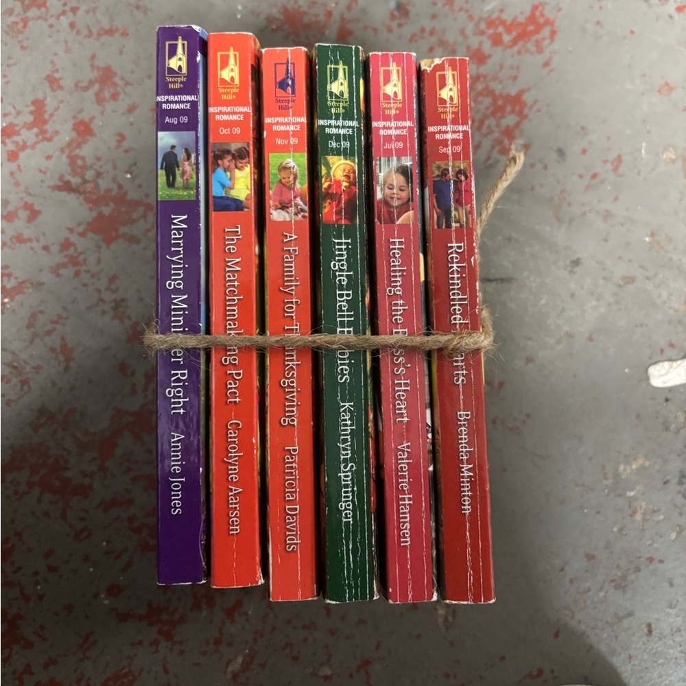 Lot 6 Books Love Inspired After The Storm Series by Various Authors.  In VVGUC!